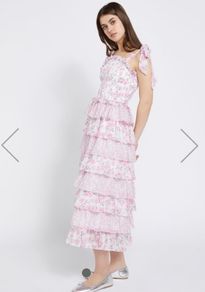 BNWT - Savida Lola Tiered Ruffle Dress UK 12