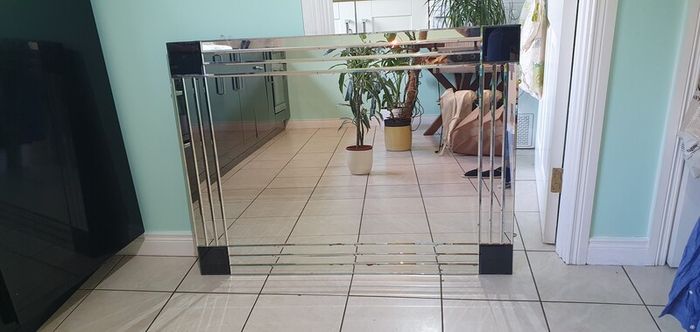 Large fireplace mirror