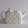 Mid century Cat On Sofa Ceramic Teapot Image 3