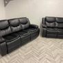 3+2 Valerie Leather Recliner Sofa Set Image 3