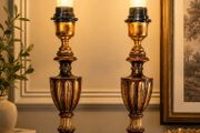wooden handmade table lamps