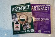 Artefact - Junior Cycle History Book . Research Portfolio &amp; Sources and Skills book