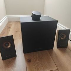Logitech Z333 Multimedia Speakers with Subwoofer System 40RMS 80W Peak Black
