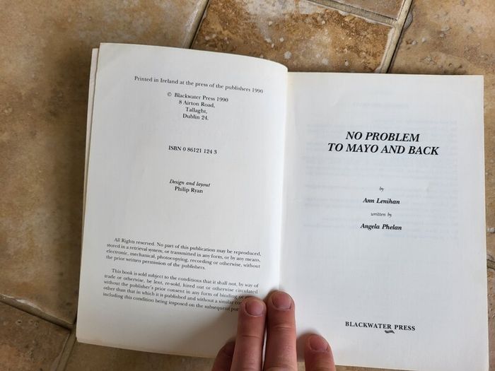 No Problem - To Mayo and Back by Ann Lenihan.