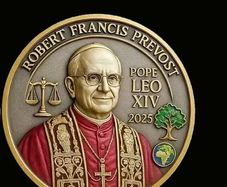 Commemorative coin - Pope Leo XIV