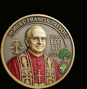 Commemorative coin - Pope Leo XIV