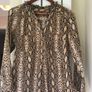 Zara snake motif blouse, size S Image 2