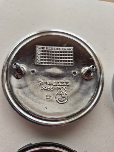 Set of BMW caps/badges (E Series) FREE POST