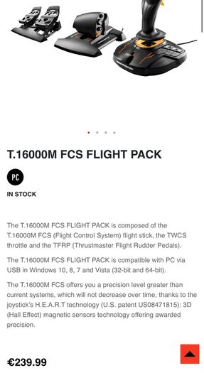 T16000m Fcs Flight Pack
