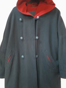 Jacket 80% wool with hood