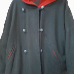 Jacket 80% wool with hood