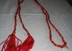 Red & Gold Cord with Tassles for Sale