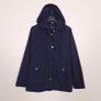 David Barry Navy Blue Hooded Casual Raincoat Jacket 14UK/4EU Image 8