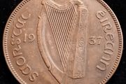 [2673] - Ireland - 1937 - 1 Penny - Irish 1d - KM.3 - High Grade