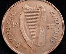 [2673] - Ireland - 1937 - 1 Penny - Irish 1d - KM.3 - High Grade