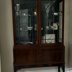 edwardian display cabinet