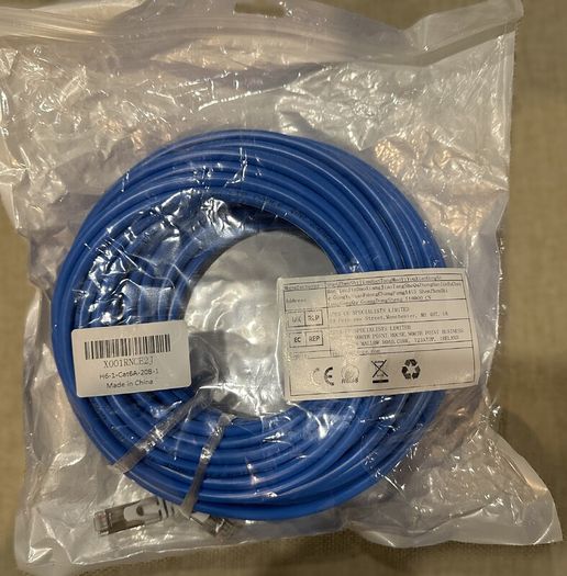 Cat6A Ethernet Cable - Blue