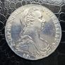 Austria 1780 Austrian Empire  1 Thaler - Maria Theresia Posthumous Silver coin Image 4