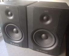 m audio studio monitors