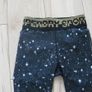 Superdry ladies sportswear leggings black, grey and gold design with stars size XS to small, approx 6 to 8 Image 3