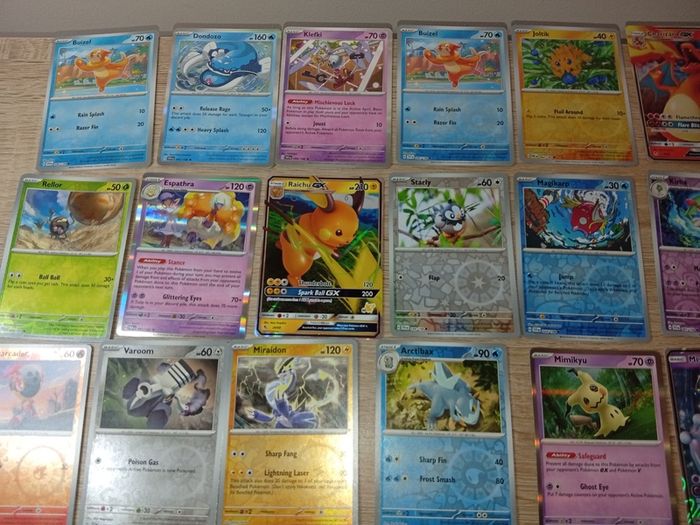 Collection Of Shiny Holo Pokemon Cards Etc 40 Total Good Order-originals