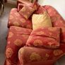 Sofa Set and Foot Rest Image 3