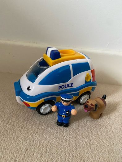 toy police car with push engine