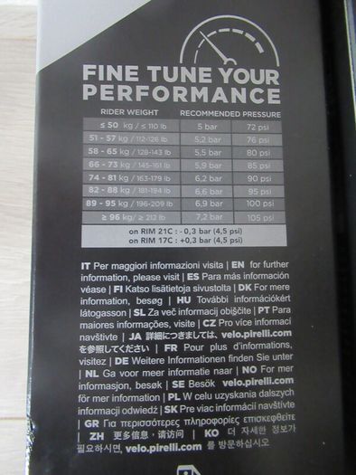 Pirelli P 7 Sport Clincher 700c tyres 28mm X 2