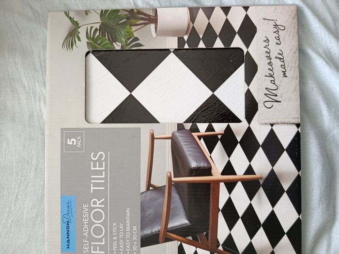 Stick on tiles