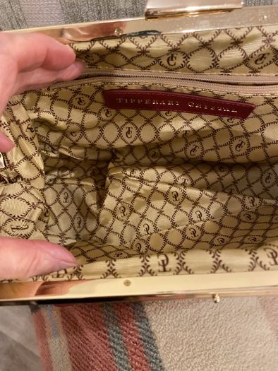 Burgundy Tipperary Crystal bag