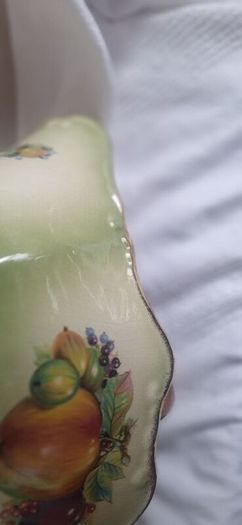 Vintage Staffordshire Ironstone Pitcher & Wash basin set.