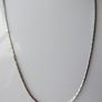 Vintage 925 Sterling Silver box chain Necklace length 19" - 4,6g Image 4
