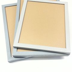 3 Grey Wooden Picture Frames