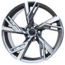 19" RS6 Type Black Alloy Wheels Audi Seat Skoda Mercedes Lamborghini VW 5x112 Image 2