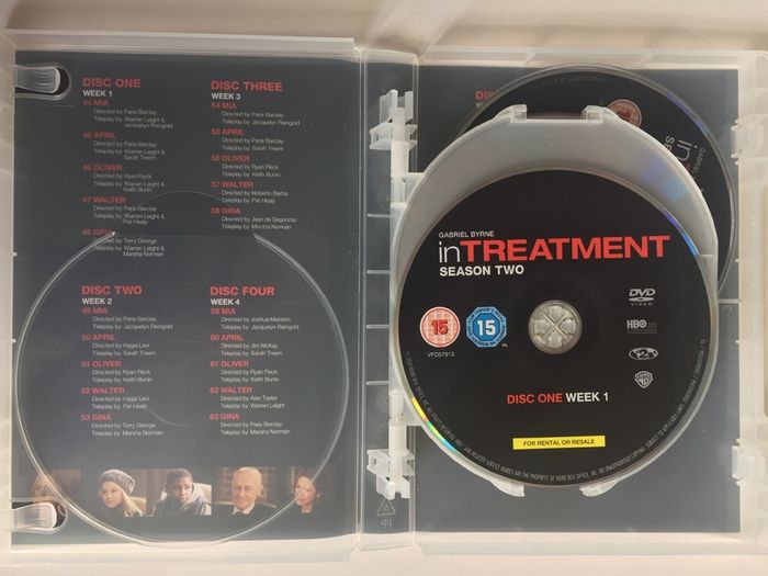 In Treatment - Season 1-3 (2008-2010) Gabriel Byrne [DVD TV Boxsets]