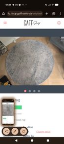 Round rug