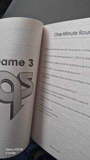 A Question of Sport Quiz Book: Brand new questions