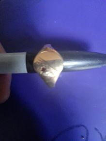 9k gold signet ring
