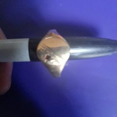 9k gold signet ring