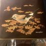 1960s bird themed table lamp free postage Image 2