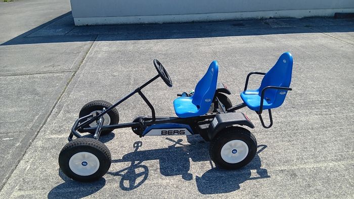 BERG Pedal Go-Kart 2-Seater - Mint Condition - Like New