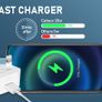 White Usb Plug For Iphone Plugs Uk 3 Pin Usb Adapter Plug Uk Usb3 Pack Wall Plug-Usb Charger Plug Uk Mobile Phone Mains Chargers Usb Plugs Compatible With Other Image 7