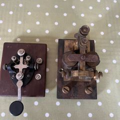 Antique GPO Morse Sounder and Key