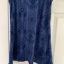 Dunnes Stores Navy Patterned Vest Top Image 3