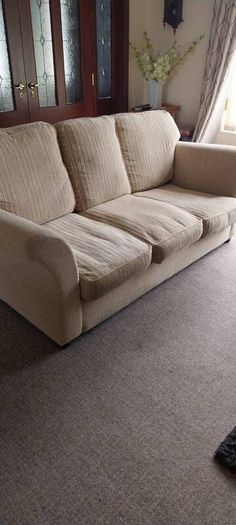 2 x 3 seater sofas