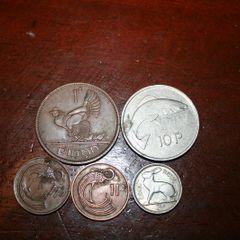 Vintage Irish Coins