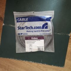 StarTech 6ft Coax High Resolution VGA Monitor Cable (MXT101MMHQ) | HD15 to HD15 Cable, HD15 Male to Male