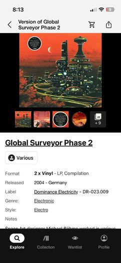 2003 Global surveyor phase 2   12" vinyl