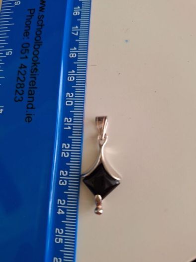 new silver pendant