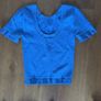 Sandro blue skirt/ top set size 2 (10) Image 6